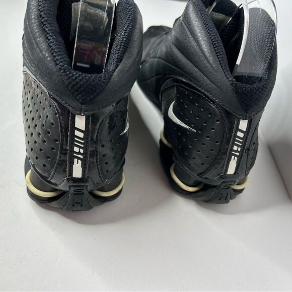 Nike Black white High-Top Shox Athletic Shoes 9 vintage 2005 main image 8